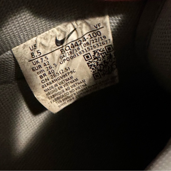 Nike Air Force 1 07 Premium/Air Premium/White/Bq4424-100 Sz Men’s 8.5 Women’s 10 - Picture 9 of 9